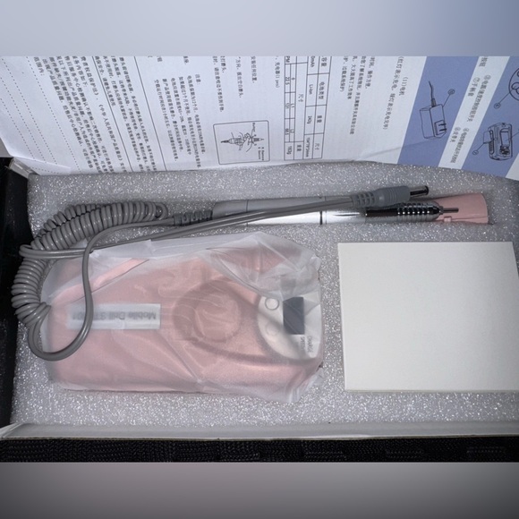 NWT Electric Portable Nail Drill with Digital Display Open Box Never Used - Picture 1 of 4